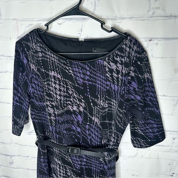 Connected Apparel size 12 purple dress - Picture 3 of 8